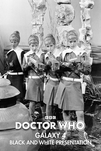 Portrait for Doctor Who: Galaxy 4 - Black and White Presentation