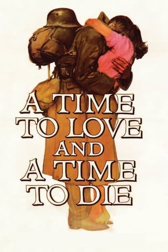 Poster of A Time to Love and a Time to Die
