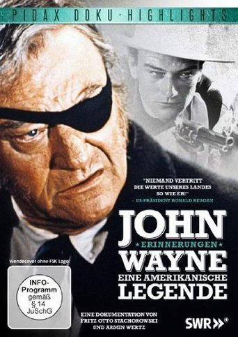Poster of John Wayne - Eine amerikanische Legende