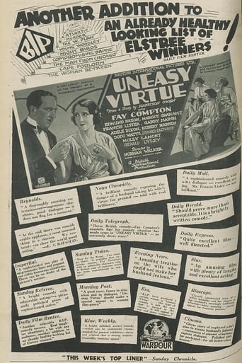 Poster of Uneasy Virtue