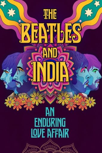 The Beatles and India Poster of The Beatles and India