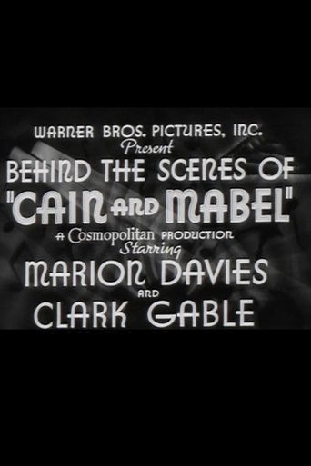 Poster of Behind the Scenes of Cain and Mabel