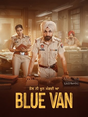 Blue Van Poster of Blue Van