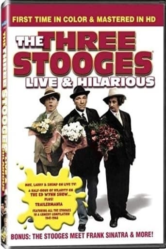 Poster of The Three Stooges: Live and Hilarious