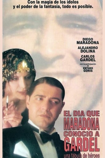 Poster of The Day Maradona Met Gardel