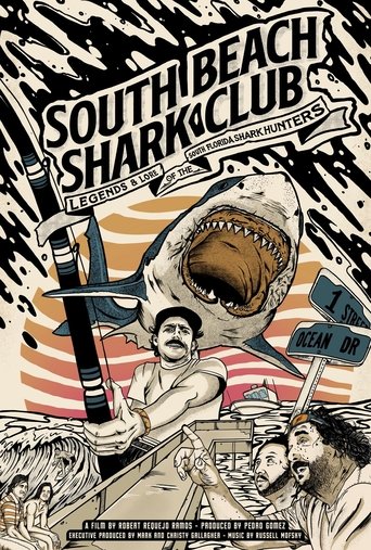 South Beach Shark Club Poster of South Beach Shark Club