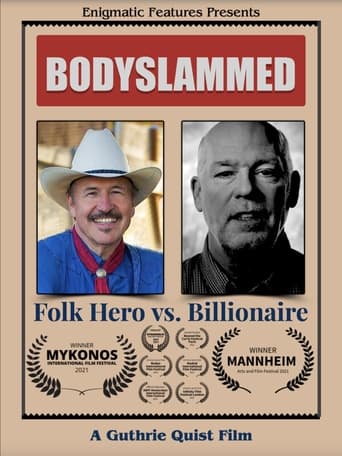 Poster of Bodyslammed: Folk Hero vs. Billionaire