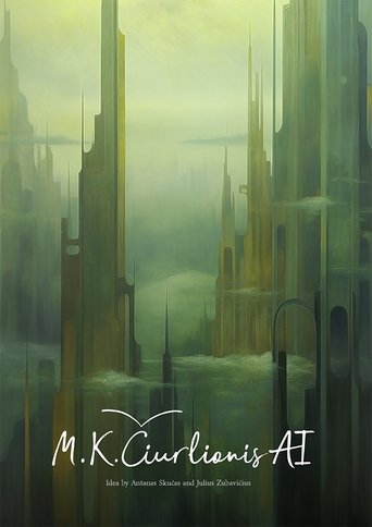 M. K. Čiurlionis AI Poster of M. K. Čiurlionis AI