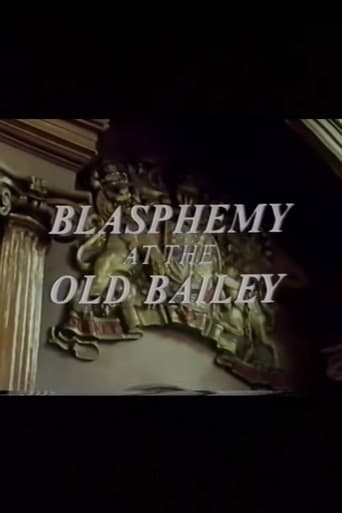 Poster of Blasphemy at the Old Bailey