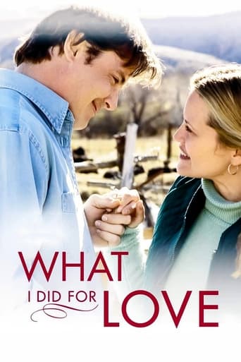 Poster of What I Did for Love