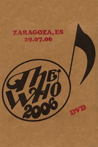 Poster of The Who: Zaragoza 7/29/2006