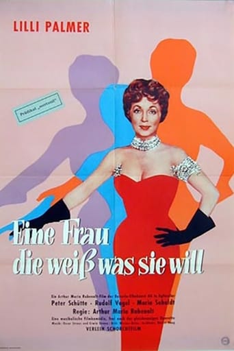 Poster of Eine Frau, die weiß was sie will