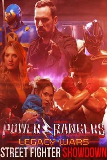 Poster of Power Rangers Legacy Wars: Street Fighter Showdown