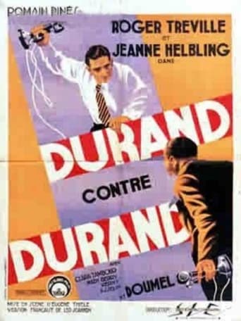 Poster of Durand versus Durand