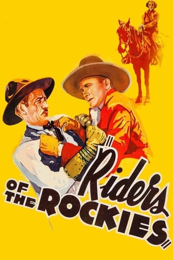 Poster of Riders of the Rockies