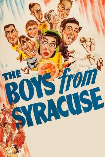 Poster of The Boys from Syracuse