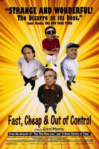 Poster of Fast, Cheap & Out of Control