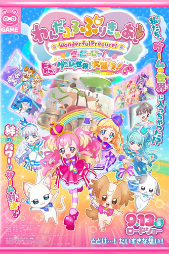 Poster of Wonderful Precure! The Movie! Grand Adventure in a Thrilling♡Game World