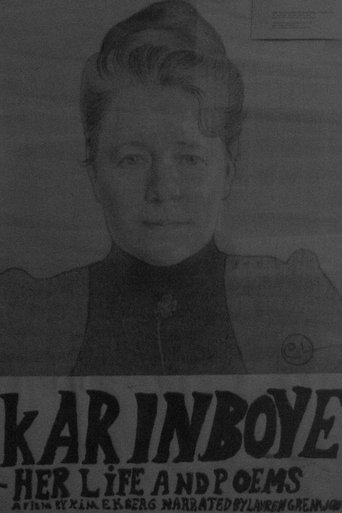 Poster of Karin Boye - Her life and her poems