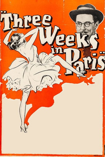 Poster of Three Weeks in Paris