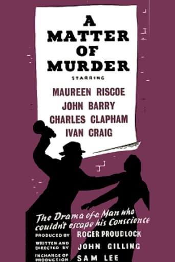 Poster of A Matter of Murder