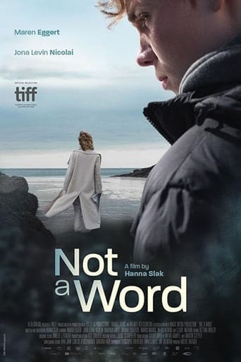Poster of Not a Word
