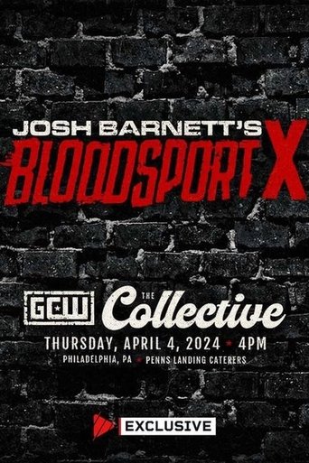Poster of GCW Josh Barnett's Bloodsport X
