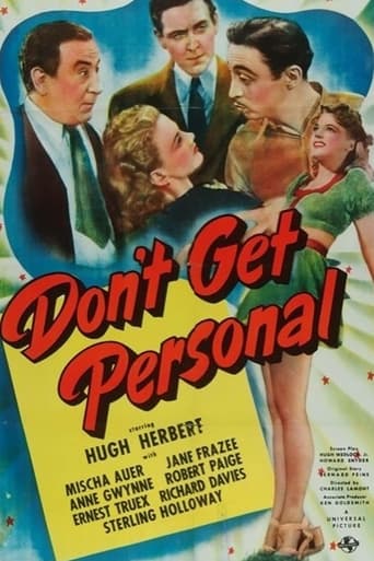 Poster of Don't Get Personal