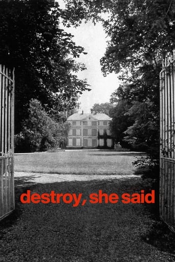 Poster of Destroy, She Said