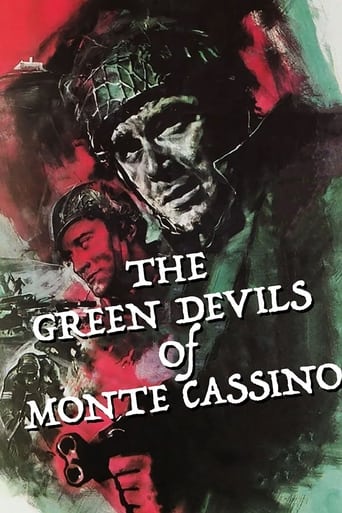Poster of The Green Devils of Monte Cassino