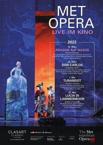 Poster of The Metropolitan Opera: Ariadne auf Naxos