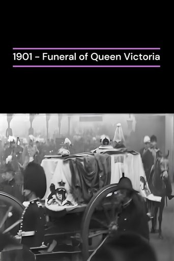 Poster of Funeral of Queen Victoria