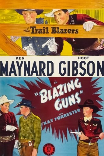 Blazing Guns Poster of Blazing Guns