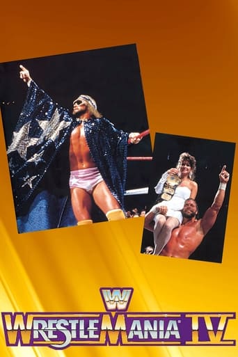 Poster of WWE WrestleMania IV