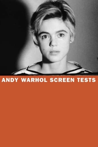 Poster of Andy Warhol Screen Tests
