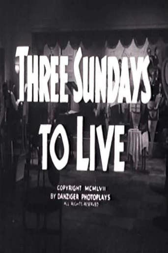 Poster of Three Sundays to Live
