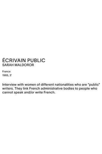 Public Writer Poster of Public Writer