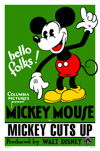 Poster of Mickey Cuts Up