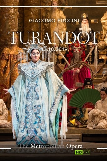 Poster of The Metropolitan Opera: Turandot
