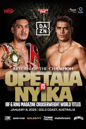 Poster of Jai Opetaia vs. David Nyika