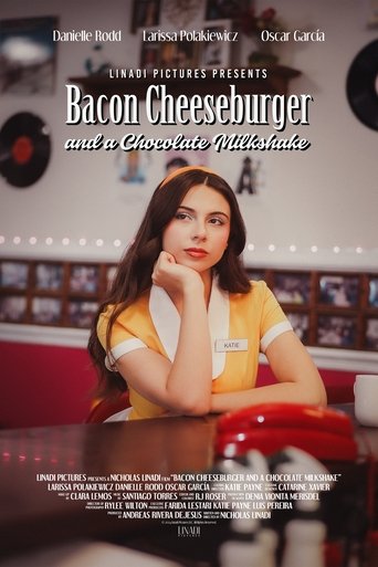 Poster of Bacon Cheeseburger and a Chocolate Milkshake