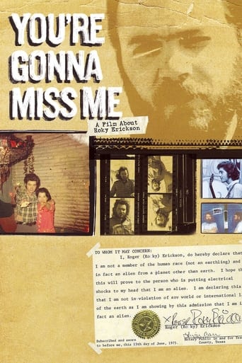 Poster of You're Gonna Miss Me: A Film About Roky Erickson