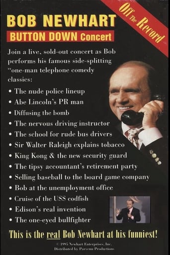 Poster of Bob Newhart:  Button-Down Concert