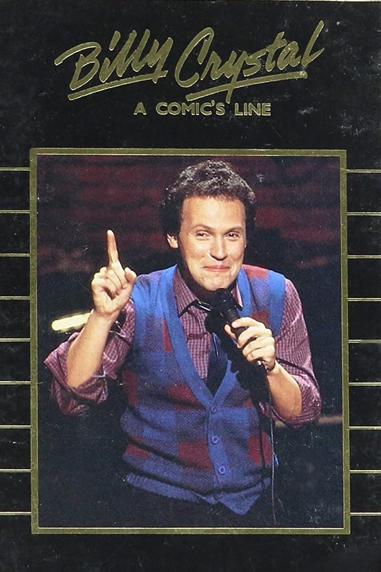 Poster of Billy Crystal: A Comic's Line