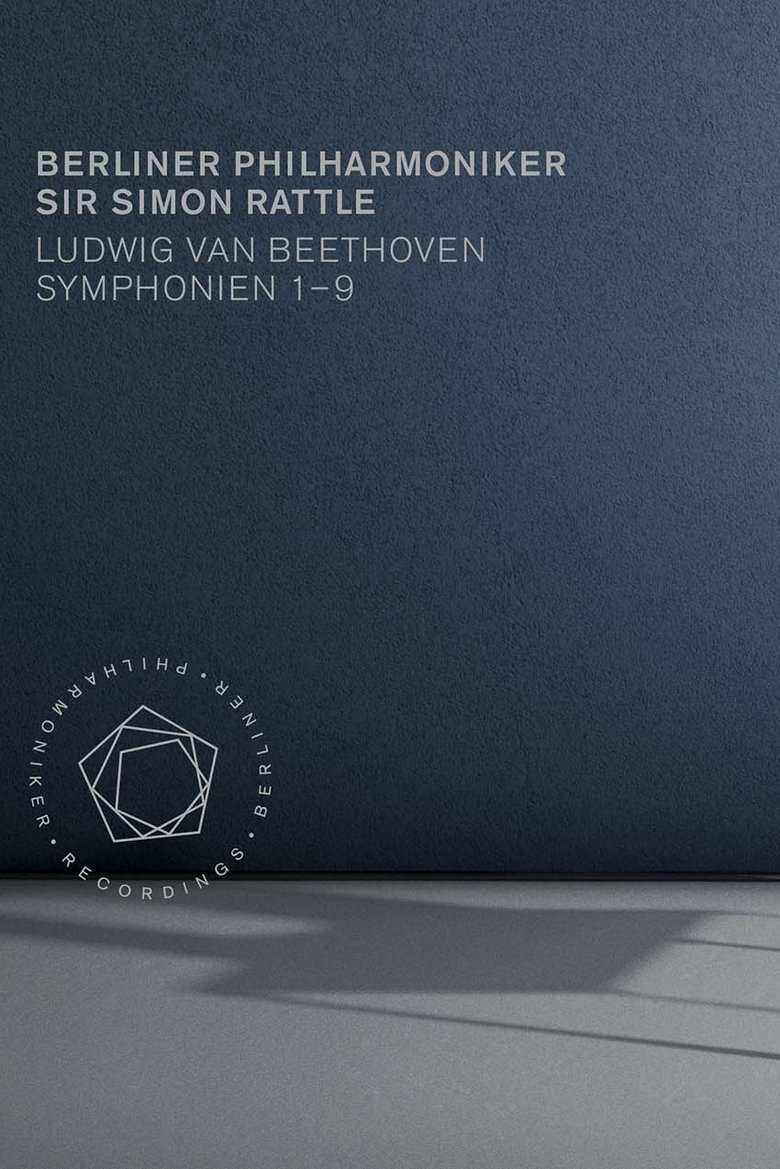 Poster of Beethoven - Symphonies 1-9 (Berliner Philharmoniker, Sir Simon Rattle)