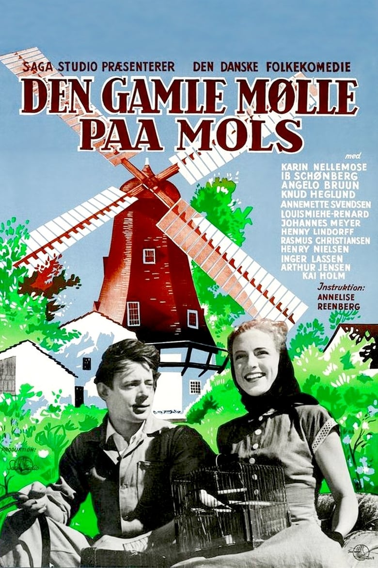 Poster of Den gamle mølle paa Mols