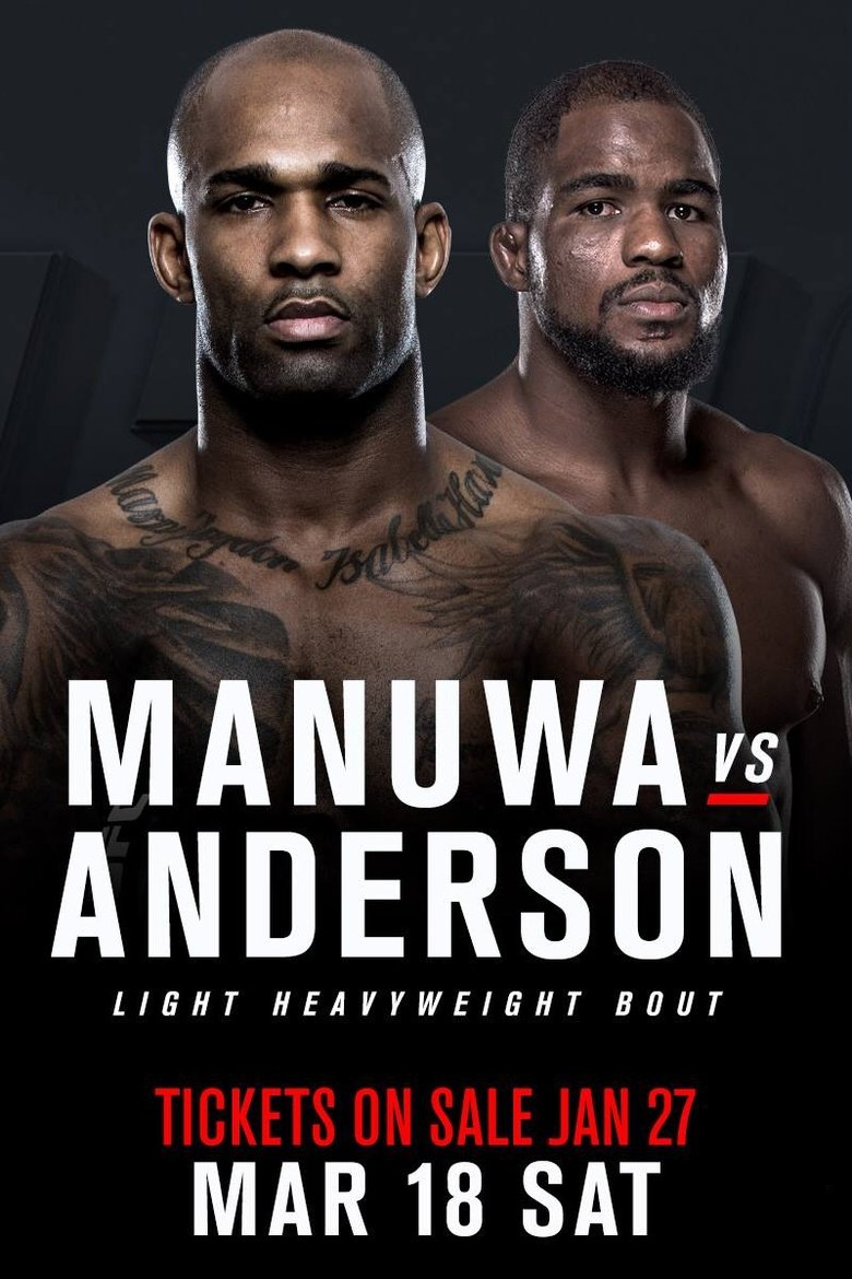 Poster of UFC Fight Night 107: Manuwa vs. Anderson