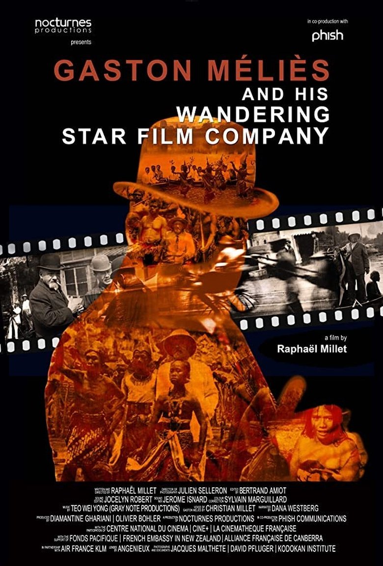 Poster of Gaston Méliès and his Wandering Star Film Company