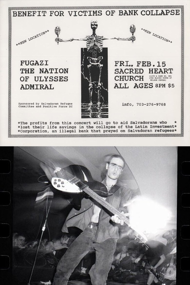 Poster of Fugazi: Sacred Heart Church, Washington, DC