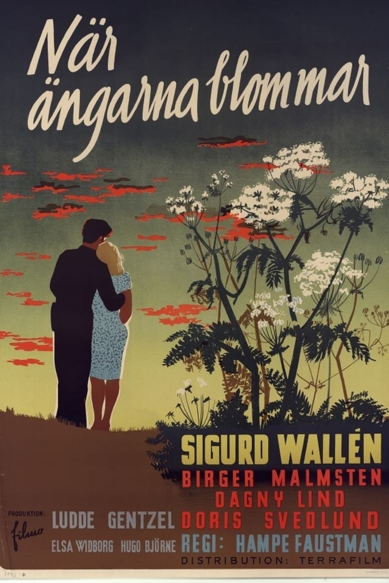 Poster of När ängarna blommar